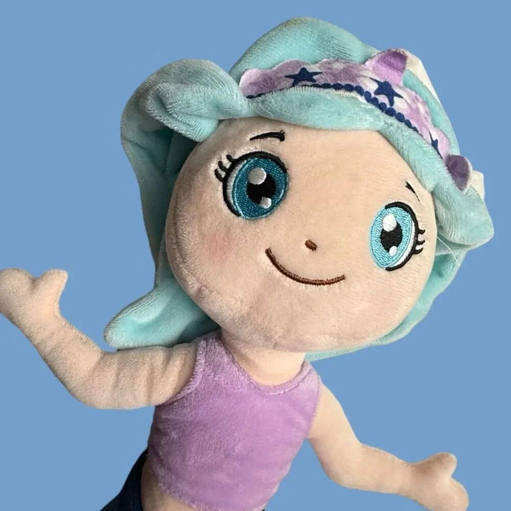 The Memory Building Company Kids Toys Large Plush Mermaid 17”